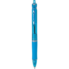 PILOT Golyóstoll, 0,25 mm, nyomógombos, PILOT "Acroball", világoskék toll