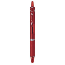 Pilot Golyóstoll, 0,28 mm, nyomógombos, "Acroball", piros toll