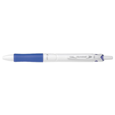 Pilot Golyóstoll, 0,32 mm, nyomógombos, PILOT "Acroball Pure White", kék toll