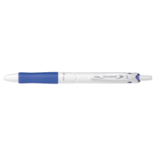 Pilot Golyóstoll, 0,32 mm, nyomógombos, PILOT "Acroball Pure White", kék toll