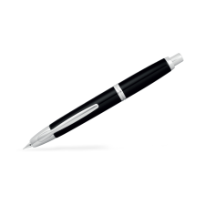 PILOT Magyarországi Fióktelepe Pilot CAPLESS RHODIUM ACCENTS töltőtoll, FEKETE - (F) heggyel (web) toll