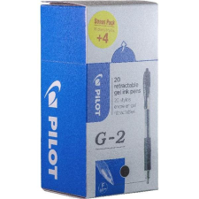 Pilot Pilot G-2 20 db/csomag fekete zseléstoll toll