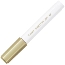 Pilot Pintor Akril marker, Extra Fine, arany filctoll, marker
