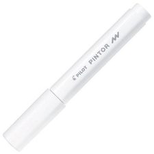 Pilot Pintor Akril marker, Fine, fehér filctoll, marker