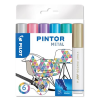 Pilot Pintor M 1.4mm Dekormarker - Metál színek (6db) (PIN-MET-S6-M)