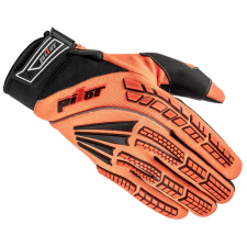 Pilot Pioneer motokrossz kesztyű fluo narancssárga-fekete motoros kesztyű