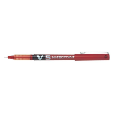 Pilot Rollertoll, 0,3 mm, tûhegyû, PILOT "Hi-Tecpoint V5", piros toll