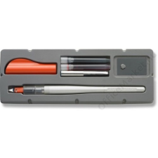 Pilot Töltőtoll, 0,1-1,5 mm, piros kupak, PILOT Parallel Pen (PPP15) toll