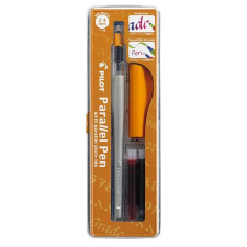  PILOT Töltőtoll, 0,5-2,4 mm, narancssárga kupak, PILOT &quot;Parallel Pen&quot; toll
