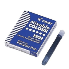 Pilot Töltőtoll patron, PILOT "Parallel Pen", kék tollbetét