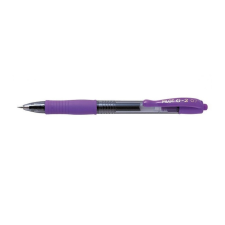 Pilot Zselés toll 0,7mm, nyomógombos Pilot G-2, írásszín lila toll