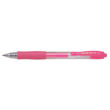 Pilot Zselés toll 0,7mm, nyomógombos Pilot G-2, írásszín rózsaszín toll