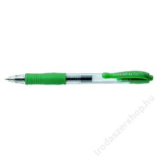 Pilot Zseléstoll, 0,32 mm, nyomógombos, PILOT G-2, zöld (PG2ZSZ) toll