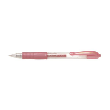 Pilot Zseléstoll, 0,32 mm, nyomógombos, PILOT &quot;G-2 Metallic&quot;, rózsaszín toll