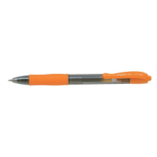 Pilot Zseléstoll, 0,32 mm, nyomógombos, PILOT &quot;G-2&quot;, narancssárga toll