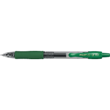 Pilot Zseléstoll, 0,32 mm, nyomógombos, PILOT "G-2", zöld toll