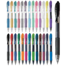 Pilot Zseléstoll 0,5mm, nyomógombos Pilot G-2, írásszín zöld toll