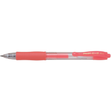 Pilot Zseléstoll 0,7mm, nyomógombos Pilot G-2, írásszín neon piros kulacs, kulacstartó