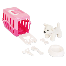  PILSAN kisállatok kosárral PINK plüssfigura