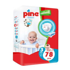 Pine Classic Jumbo pelenka S3 78db 4-9kg midi pelenka
