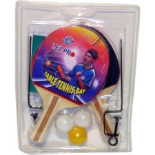  Pingpong ütő 2 darabos készlet labdával és hálóval asztalitenisz