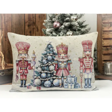  Pink diótörős díszpárna 50x70 cm lurex nélkül lakástextília