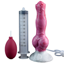 PINKALIEN Monster Whawax – ejakuláló vibráló dildó 18 x 6 cm vibrátorok