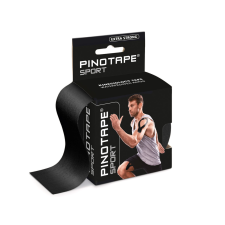 Pino Tape Sport kineziológiai tapasz Szín: fekete gyógyászati segédeszköz