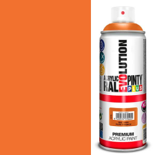PintyPlus Akrilfesték spray, EVOLUTION fényes, 400 ml - RAL2004 pure orange akrilfesték