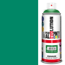 PintyPlus Akrilfesték spray, EVOLUTION fényes, 400 ml - RAL6029 mint green akrilfesték