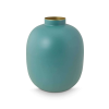 PIP Studio Matt Blue fém dekoratív váza 32cm