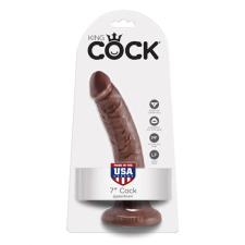 Pipedream 7" Cock Brown műpénisz, dildó