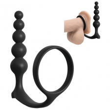 Pipedream Ass-gasm péniszgyűrű anális gyöngysorral péniszgyűrű