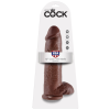 Pipedream - King Cock 12" Cock with Balls Brown