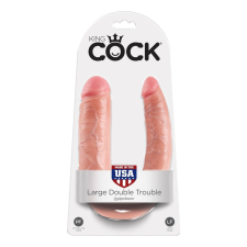 Pipedream - King Cock King Cock  U-Shaped Large Double Trouble műpénisz, dildó