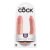 Pipedream - King Cock Large Double Trouble  Light
