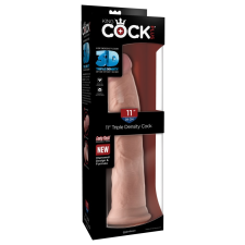 Pipedream - King Cock Plus 11" Triple Density Cock Light műpénisz, dildó