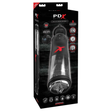 Pipedream - PDX Elite Deluxe Mega-Bator  Clear/Black maszturbátor