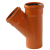 Pipelife Hungária Műanyagipari Kft. KG 125/125/45° csatornaágidom