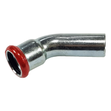 Pipelife Hungária Műanyagipari Kft. PipeLife C-press Szénacél 54mm K-B 45° ív hűtés, fűtés szerelvény