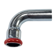 Pipelife Hungária Műanyagipari Kft. PipeLife C-press Szénacél 54mm K-B 90° könyök hűtés, fűtés szerelvény