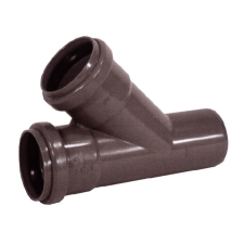 PIPELIFE KAEA PVC lefolyóág 45°, 50/32mm hűtés, fűtés szerelvény