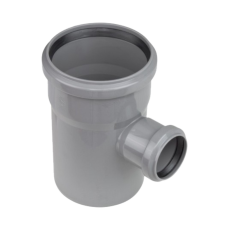 PIPELIFE KAEA PVC lefolyóág 90°, 110/50mm hűtés, fűtés szerelvény