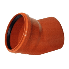 PIPELIFE KGB csatorna könyök 30°, 125mm hűtés, fűtés szerelvény