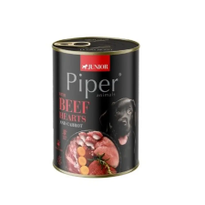Piper Junior kutyakonzerv marhaszív és répa 400g kutyaeledel