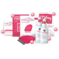 Pipi Nitolic, tetű elleni készlet, 100 ml gyógyhatású készítmény