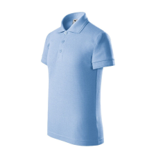 Pique Polo galléros póló gyerek égszínkék 110 cm/4 éves gyerek póló