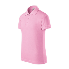 Pique Polo galléros póló gyerek rózsaszín 158 cm/12 éves gyerek póló