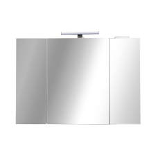  PIRAMIDA AKVA Tükrös fürdőszobai szekrény LED világítással - 100 x 69 x15cm fürdőszoba bútor