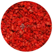  Piros akvárium aljzatkavics (0.5-1 mm) 5 kg akvárium dekoráció